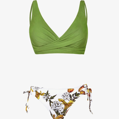 Roserta Crosswrap Bikini Set