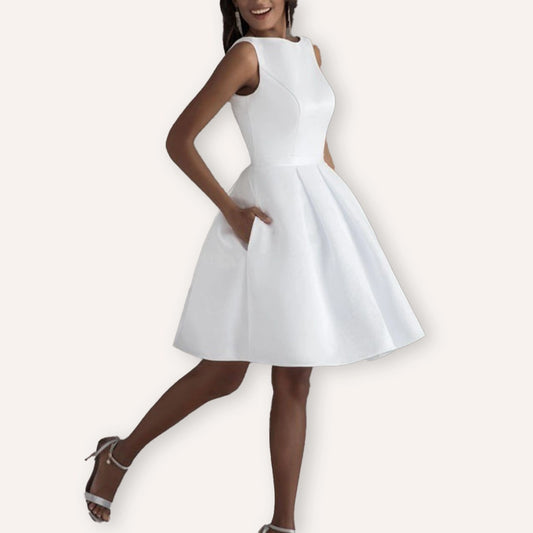 Roserta Satin Whisper Dress